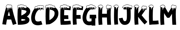 Snowith Christmas Font LOWERCASE