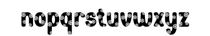 Snowly Font LOWERCASE