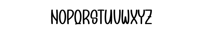 Snowman Stayhome Font LOWERCASE