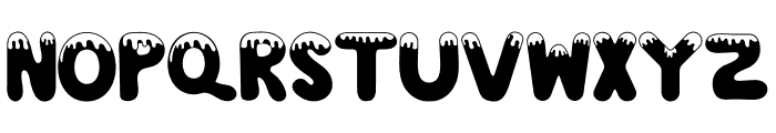 Snowmie Font UPPERCASE