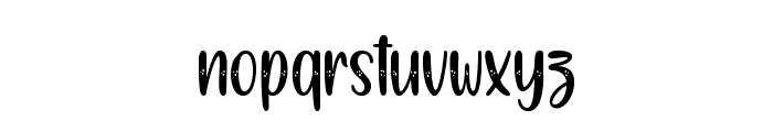 Snowy Christmas Font LOWERCASE
