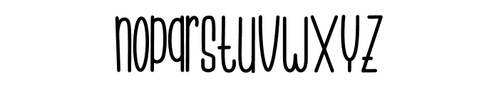 Snowy Vacation Font LOWERCASE