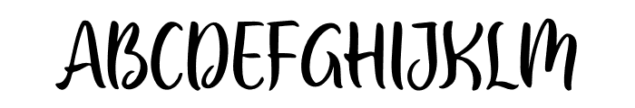 Snowyboy Font UPPERCASE