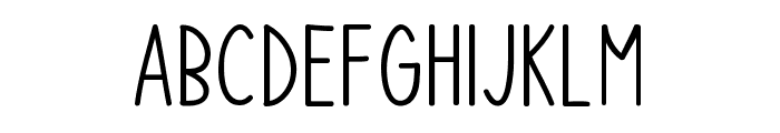 So Simple Font LOWERCASE