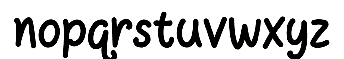 Soapsuds Regular Font LOWERCASE