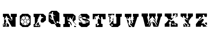 Soccer Font Regular Font UPPERCASE