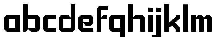 SoccerRegular Font LOWERCASE