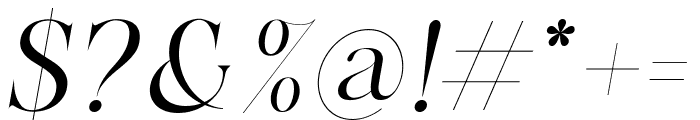 Sockard Beautiful Italic Italic Font OTHER CHARS