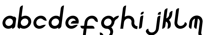 Soemodern Italic Font LOWERCASE