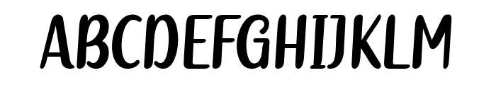 Soffee Font UPPERCASE