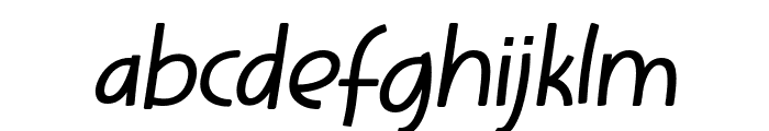 Soffian Italic Font LOWERCASE
