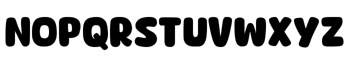 Soft Bubbles Regular Font UPPERCASE