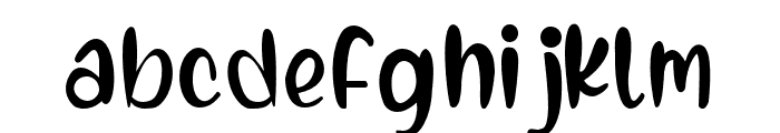 Soft  Pumpkin Font-Regular Font LOWERCASE