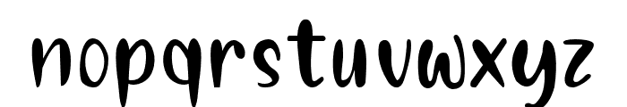 Soft  Pumpkin Font-Regular Font LOWERCASE