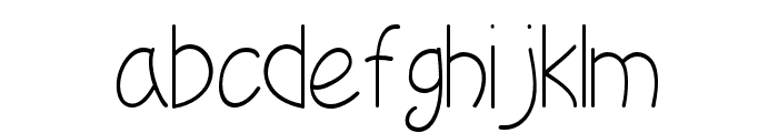 SoftBread-Regular Font LOWERCASE