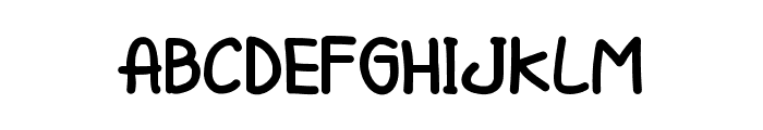 SoftCookies-Regular Font UPPERCASE