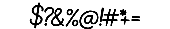 Soft_Cursive Font OTHER CHARS