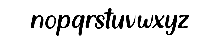 Soft_Flow Font LOWERCASE