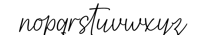 Softella Seraphine Font LOWERCASE