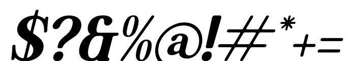 Softers Italic Font OTHER CHARS