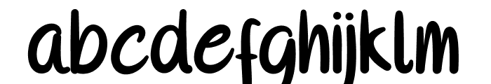 Soger Kids Font LOWERCASE