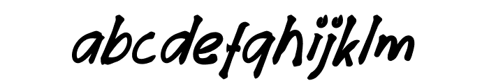 Soghone Font LOWERCASE