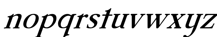 Sojourn-Italic Font LOWERCASE