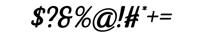 Sokey Italic Font OTHER CHARS