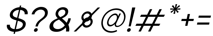 Solen-RegularItalic Font OTHER CHARS