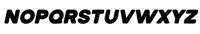 SolenSoft-BlackItalic Font UPPERCASE