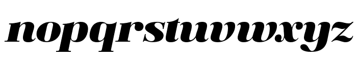 Soleram-MediumItalic Font LOWERCASE