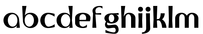 Solfeggio ExtraBold Font LOWERCASE