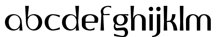 Solfeggio Medium Font LOWERCASE