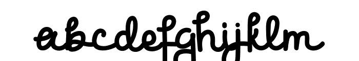 Solichin Font LOWERCASE