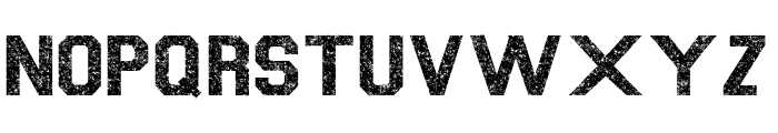 Solid Grunge Font LOWERCASE