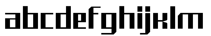 Solina Regular Font LOWERCASE