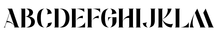Solitten Typeface Regular Font UPPERCASE