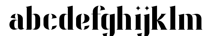 Solitten Typeface Regular Font LOWERCASE