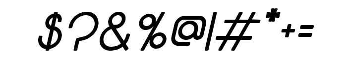 Solo Italic Bold Font OTHER CHARS