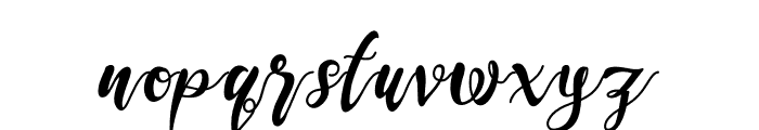 Sologne Font LOWERCASE