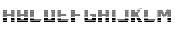 Soltz-Gradient Font LOWERCASE