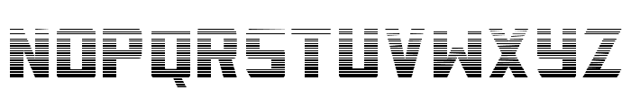 Soltz-Gradient Font LOWERCASE