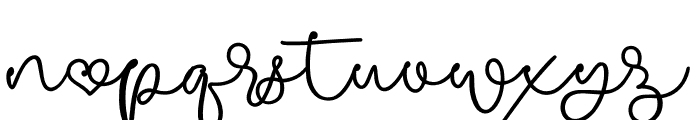 Some Love Script Font LOWERCASE