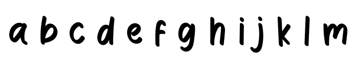 Some Space Font LOWERCASE