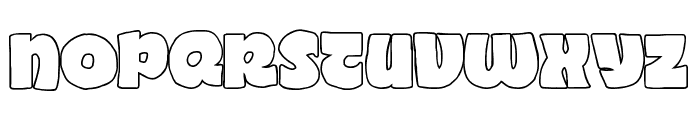 Somebody Pleasure Outline Outli Font UPPERCASE