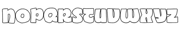 SomebodyPleasureOutline-Outli Font UPPERCASE