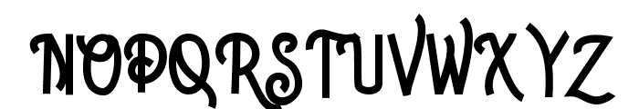 Somerset Regular Font UPPERCASE