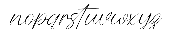 Something Different Font LOWERCASE