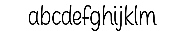 Something Happiness Font LOWERCASE