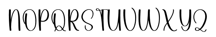 Sometimes Beautiful Font UPPERCASE